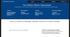 Desktop Screenshot of cegmotors.com